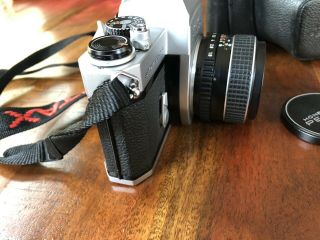 PENTAX SPOTMATIC F 35mm Camera Asahi SMC Takumar 55mm 1:1.  8 Lens N. 5