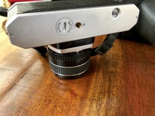 PENTAX SPOTMATIC F 35mm Camera Asahi SMC Takumar 55mm 1:1.  8 Lens N. 8