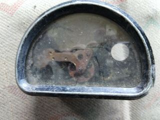Incomplete Vintage Bsa Smiths D Shape Speedo Case For Spares Repair Project