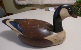 The Decoy Shop Freeport Maine Duck Decoy Hand Painted Carved Signed H.  Heap Iii