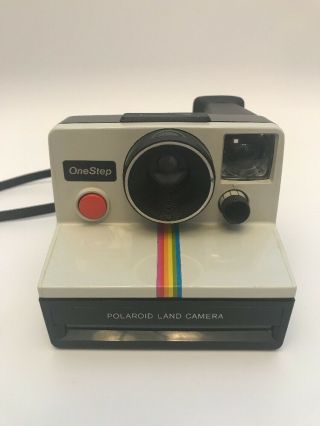 Vintage Polaroid Land Camera SX - 70 Rainbow with Focal 600 Electronic Flash 4