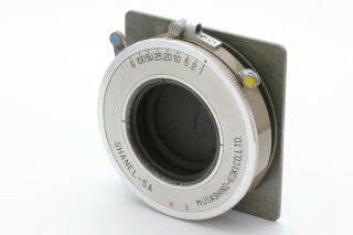 Musashino Koki Shanel - 5a Shutter For Large Format Lens From Japan