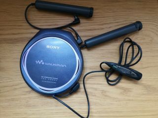 Sony Walkman Jog Proof Cd Player D - Ej825 Bundle Retro Vintage