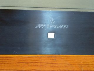 Jeff Rowland Model One 1 Stereo Power Amplifier Amp 3