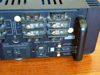 Jeff Rowland Model One 1 Stereo Power Amplifier Amp 7