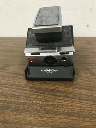 Rare Polaroid Sx - 70 Alpha Instant Camera