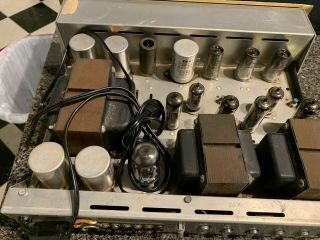 1959 H.  H.  Scott 299A Stereo Integrated Amplifier Great Mullard Tubes 4