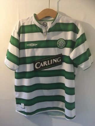 Glasgow Celtic Shirt Vintage Large