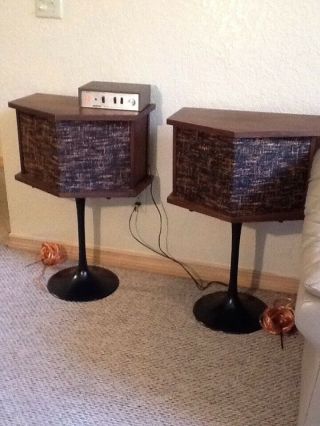 Bose 901 Series Ii Speakers With Stands & Bose Active Equalizer