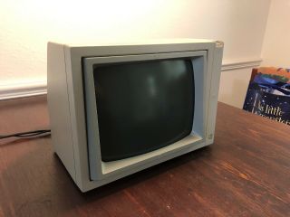 Vintage Apple IIe Personal Computer Green Monitor Model A2M6017 4