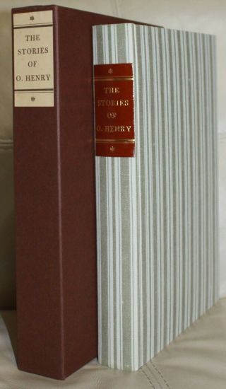 1965 Limited Editions Club Lec - The Stories Of O.  Henry - Signed By Illus.