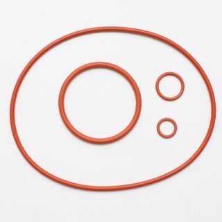 O - rings for Nikonos V camera (red and black),  batteries and grease 2