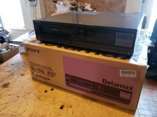 Sony Sl100 Betamax Beta Video Player