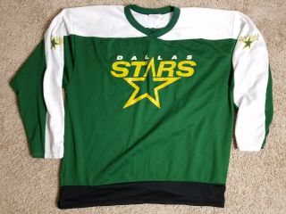 Vintage Dallas Stars Hockey Jersey Size Xl