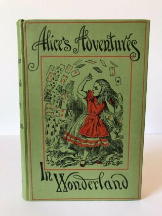 ALICE IN WONDERLAND Carroll,  Looking Glass 1 VOL PEOPLE ' S EDITION 1898 FINE 2