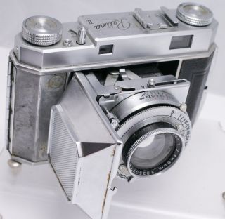 Kodak Retina II Type 011 35mm Rangefinder Camera Rodenstock Heligon 5cm F2 Lens 2