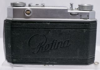 Kodak Retina II Type 011 35mm Rangefinder Camera Rodenstock Heligon 5cm F2 Lens 7