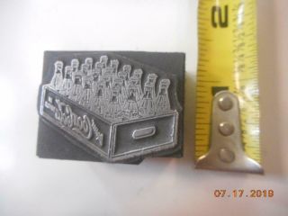 Printing Letterpress Printer Block Detailed Vintage Coca Cola Crate Printer Cut 3