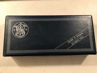 Vintage Smith & Wesson Model 19 - 3 Cardboard Gun Box Box Only