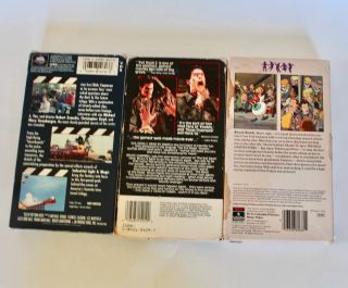 VINTAGE GHOSTBUSTERS,  EVIL DEAD 2 and BACK TO THE FUTURE BEHIND THE SCENES VHS 2