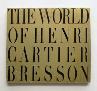 HENRI CARTIER BRESSON SIGNED PHOTOGRAPHY BOOK - Irving Penn Avedon era 6