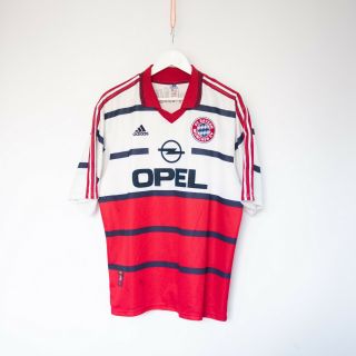 Bayern Munich Adidas 1998/2000 Away Vintage Football Shirt