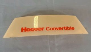 Vintage Hoover Convertible Vacuum Cleaner Lens