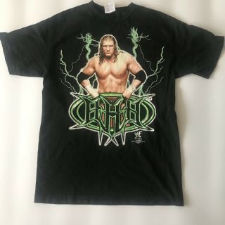 Wwf Triple H Vintage 2000 T - Shirt Medium Wwe