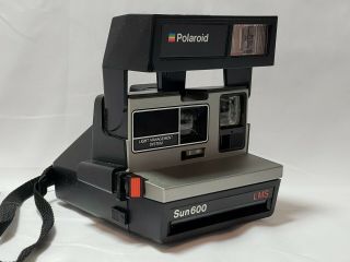 Vintage Polaroid Sun 600 Lms Instant Camera Light Management System
