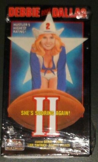 Vintage Debbie Does Dallas Ii 2 Vhs Video Movie Tape 1982