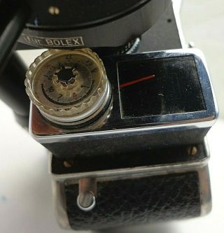 Bolex Paillard C8L Movie Camera 8mm w/Variogon 8 - 48MM 1:1.  8 F/1.  8 Lens 6