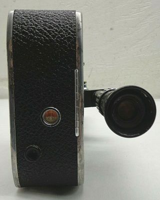Bolex Paillard C8L Movie Camera 8mm w/Variogon 8 - 48MM 1:1.  8 F/1.  8 Lens 8