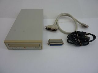 Apple Applecd 600e Quad Speed Cd - Rom Drive With Scsi Cable
