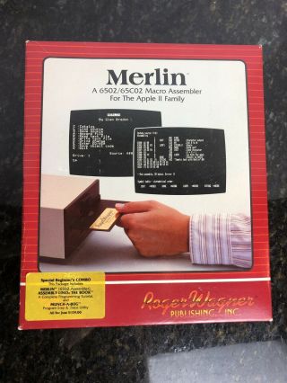 Merlin - 6502/65C02 Macro Assembler Software - Apple II 2