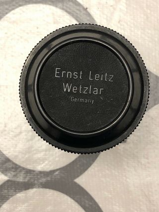 SILVER Leica Ernst Leitz Wetzlar Elmar f=9cm 1:4 Nr.  958118 W/ Case 8