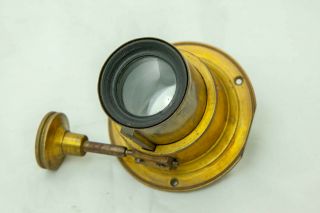 Darlot,  Paris,  Brass Lens,  Rack And Pinion Focusing