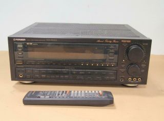 Pioneer Vsx - 9900s Stereo Receiver Audio Video With Remote Ch