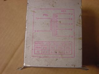 Pair 40 ' s RCA 901822 - 501 Transformer Tube Amp to Speaker western electric era 6