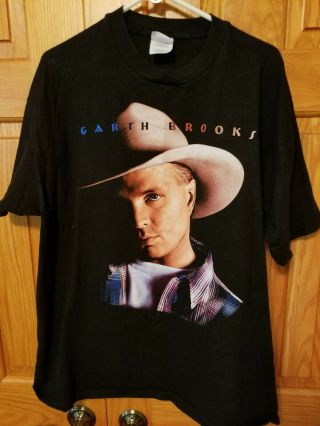 Vintage 1996 Garth Brooks 1996 Fresh Horses Tour T - Shirt Size Xl