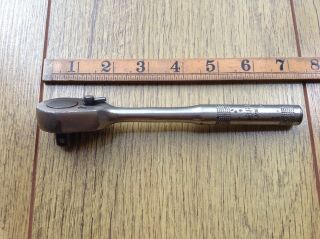 Vintage Britool A45 Ratchet With 3/8 " Drive.