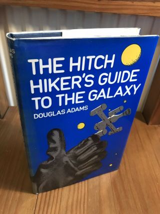 Douglas Adams 1st Bca Edition The Hitch Hiker’s Guide To The Galaxy