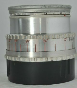 Carl Zeiss Tessar 80mm f2.  8 Lens for Hasselblad 1600/1000 HAZE 4