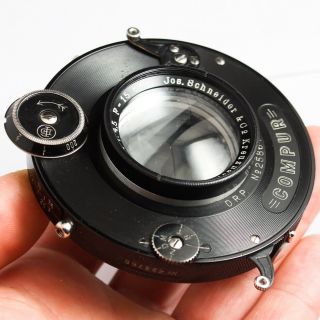Joe Schneider Xenar 150mm F4.  5 Large Format Lens Compur Shutter Zeiss Camera