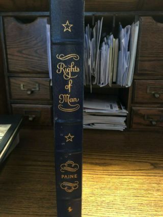 Easton Press: The Rights Of Man,  By Thomas Paine,  Leather - Bound