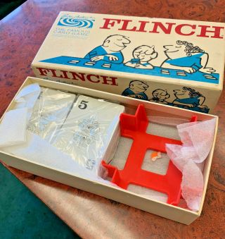 Vintage Flinch Card Game 1963 Parker Brothers - Complete
