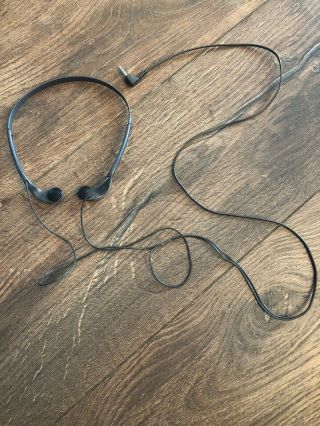 Vintage Sony Mdr - W08 Vertical In - The - Ear Buds Headphones Gray Retro