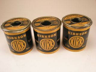 - 3 Pounds Vintage Solder 60/40 Solid Wire 1/32 " (0.  32) Kirkson Brand