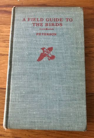 , Vintage Field Guide To The Birds 1947 Roger Tory Peterson Vguc Nat Audobon Soc.