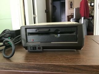 Old Atari 1050 5 1/4” Floppy Disk Drive,  Power Supply,  & Connector Cable 2
