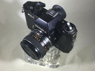 Yashica FX - 1 Black Electro 35mm W/Yashica ML50mm f1.  7 lens - Soligar 1:3.  8 85 - 135 4